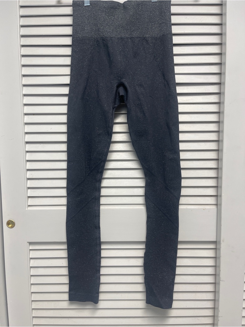 Athleta Women’s Sparkle Charcoal Black Leggings